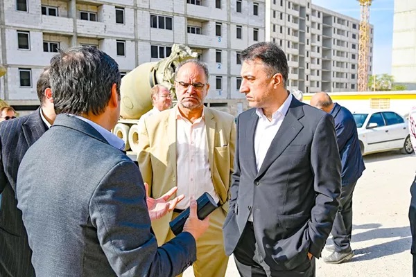 بازدیداز پروژه‌های نهضت ملی مسکن فاز۷شهرجدیدپرند